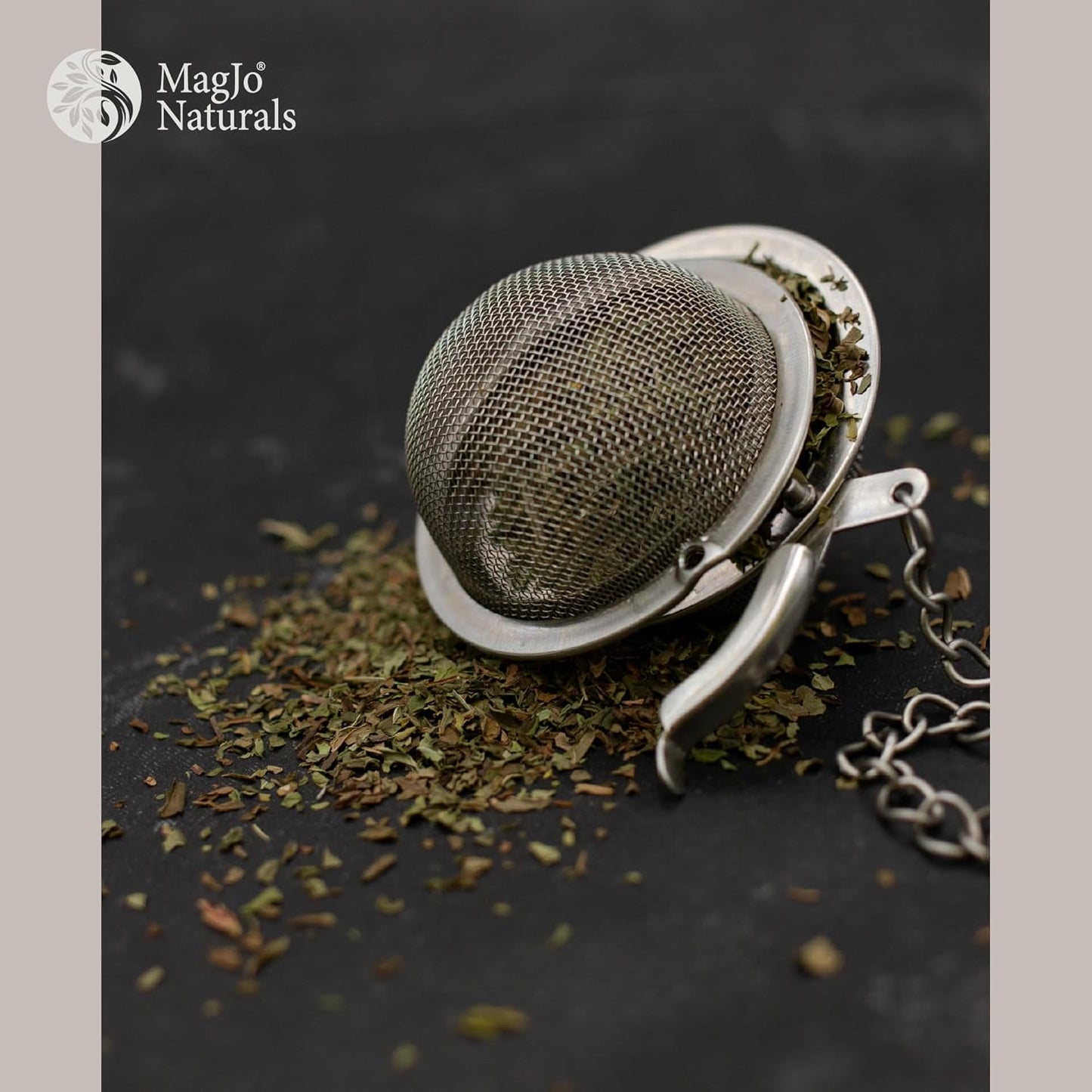 MagJo Spearmint Loose Leaf Tea 1 Pound Dried Herb