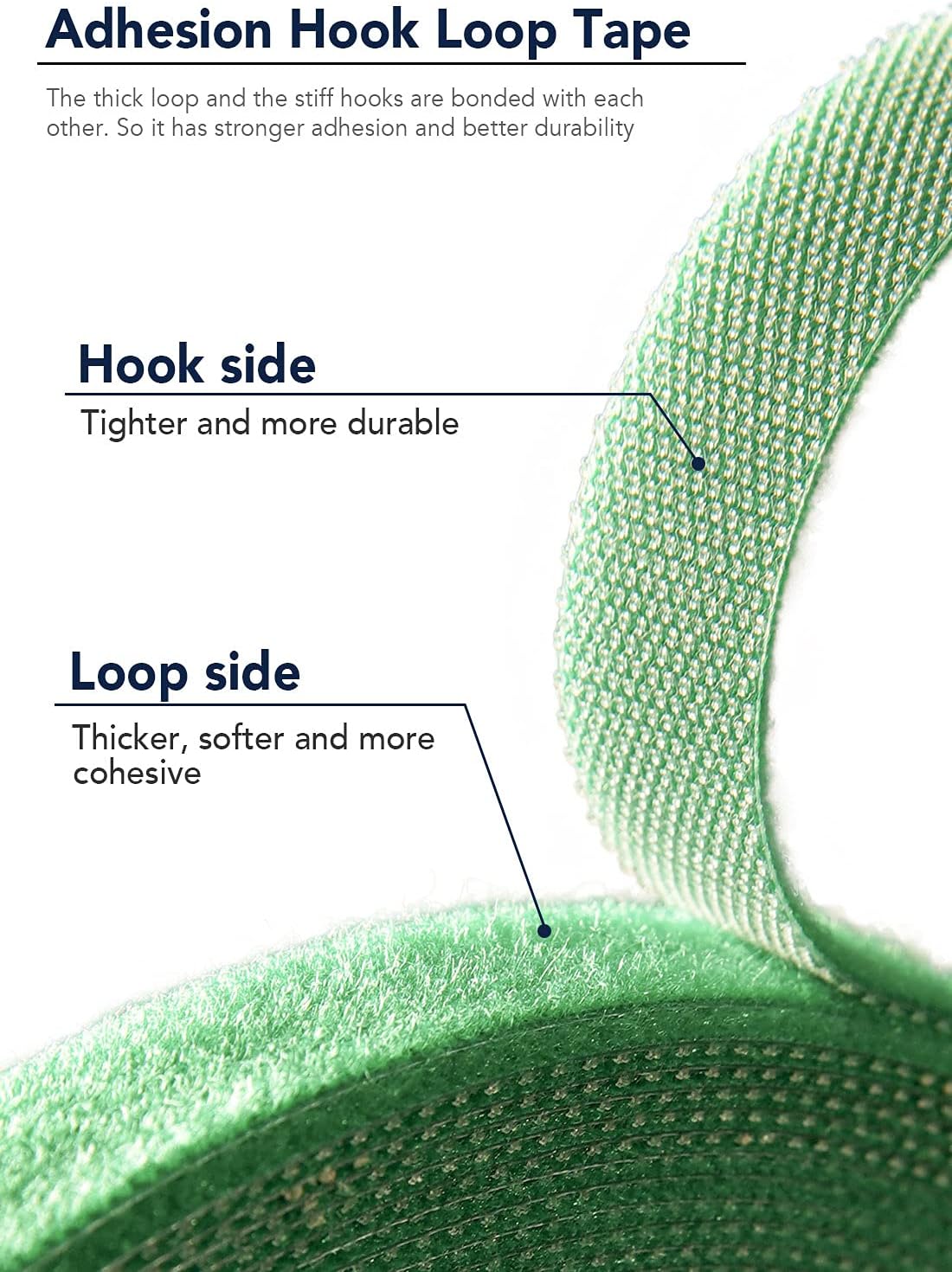 LE TAUCI Plant Ties, Garden Tape for Plant, Reusable Adjustable Thicker Support for Growing, Strong Grip, Tomato Vines Indoor Outdoor, 25 ft x 0.47 Inch, 1 roll, Green