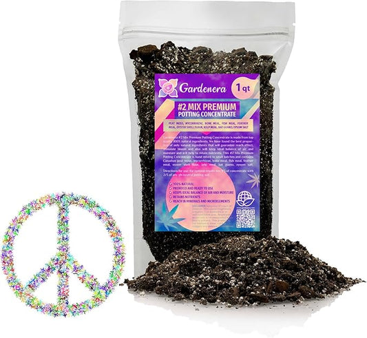 Organic Photoperiod Plants Potting Soil Mix - Perfect Balance of Nutrients, Drainage, and Aeration for Thriving Photoperiod Plants - 1 Quart