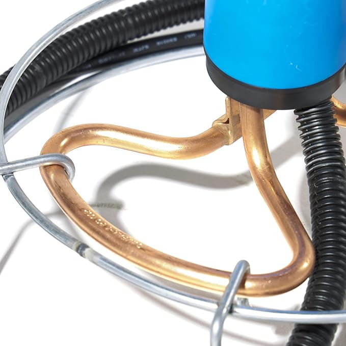 Farm Innovators H-439 1000 Watt Cast Aluminum Submergible Water Tank Deicers with Chew Proof Cords and Self Regulating Thermostats, Silver (4 Pack)