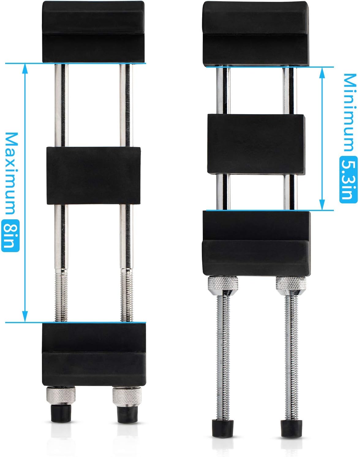 DMD Diamond Sharpening Stone Holder Set with Simple Adjustment Screws Holds the Stone Securely with Diomand Knife Sharpener Stones 丨 Durable Quality and Exquisite Design Blue