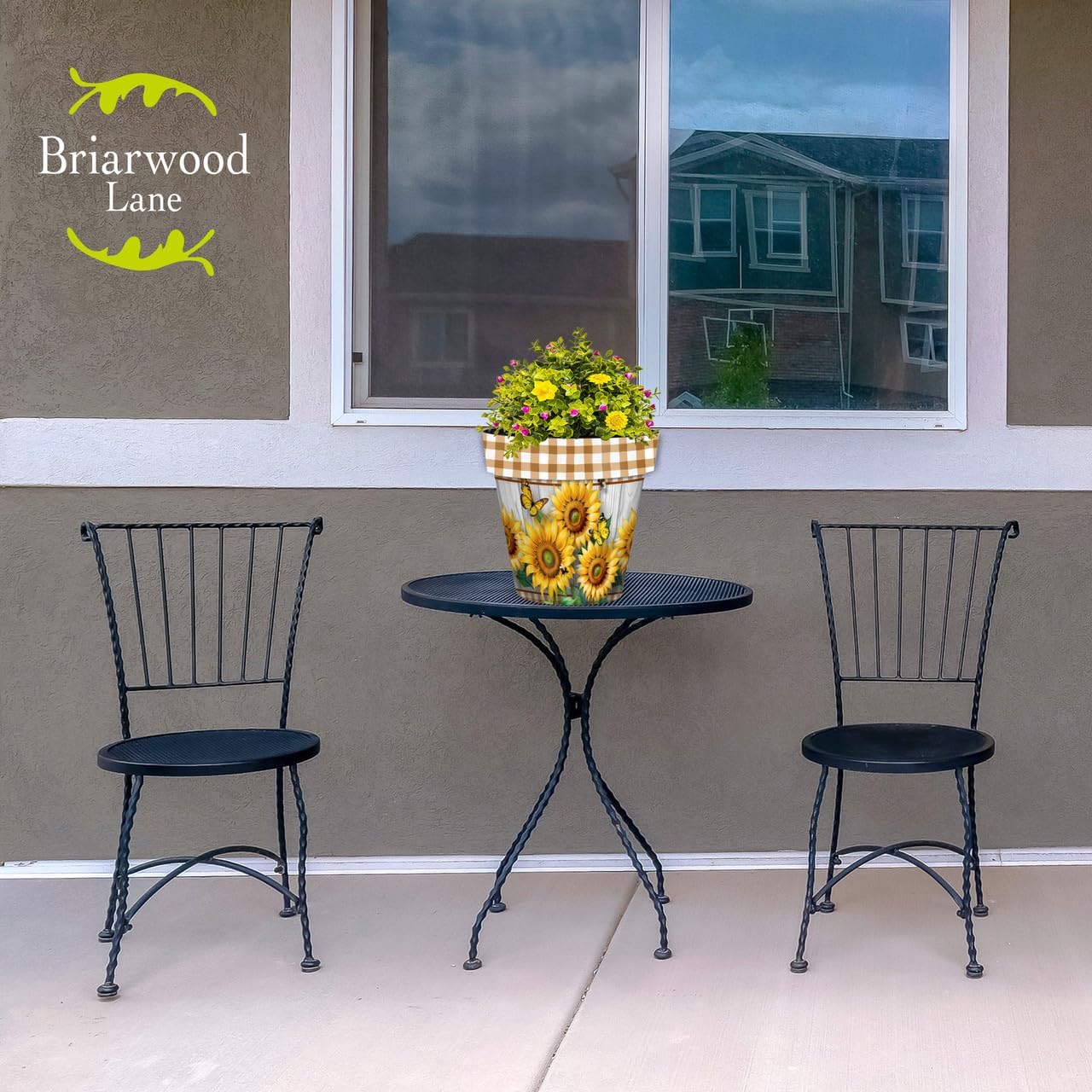 Briarwood Lane Sunflower Duo Medium Planter