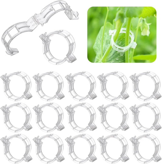 220Pcs Tomato Clips, Plant Support Garden clips, Trellis Clips Plant Support Clip, Vegetable Cages and Supports, Garden Trellis for Climbing Vine Plants, Supports Clip for Tomato Grape Melon