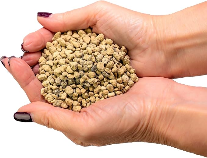 Pure Hard Akadama for Bonsai/Succulent Soil - (3mm-6mm) Small Grain for Cactus, Bonsai Plants Soil Amendment, Prevent Over Water, Provides Optimal Water Retention, Fast Drainage (3 Quart)