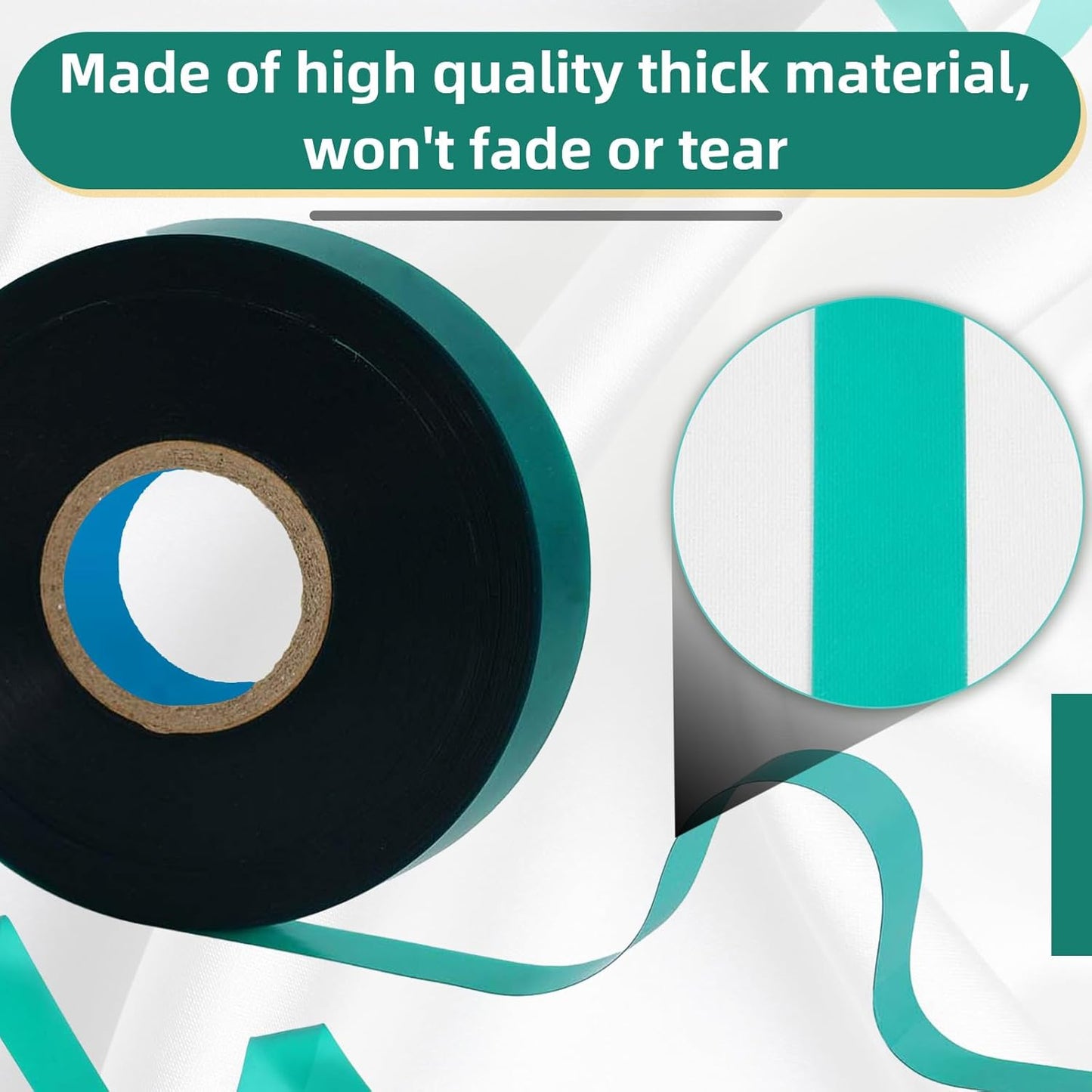 Plant Tape 10 Pack, Garden Tape and Plant Ties for Outdoor Plants, 200FT Length, 1/2 Inch Width, 150um Thickness, for Tomato Grape Vine Grafting, Vegetables Garden Use