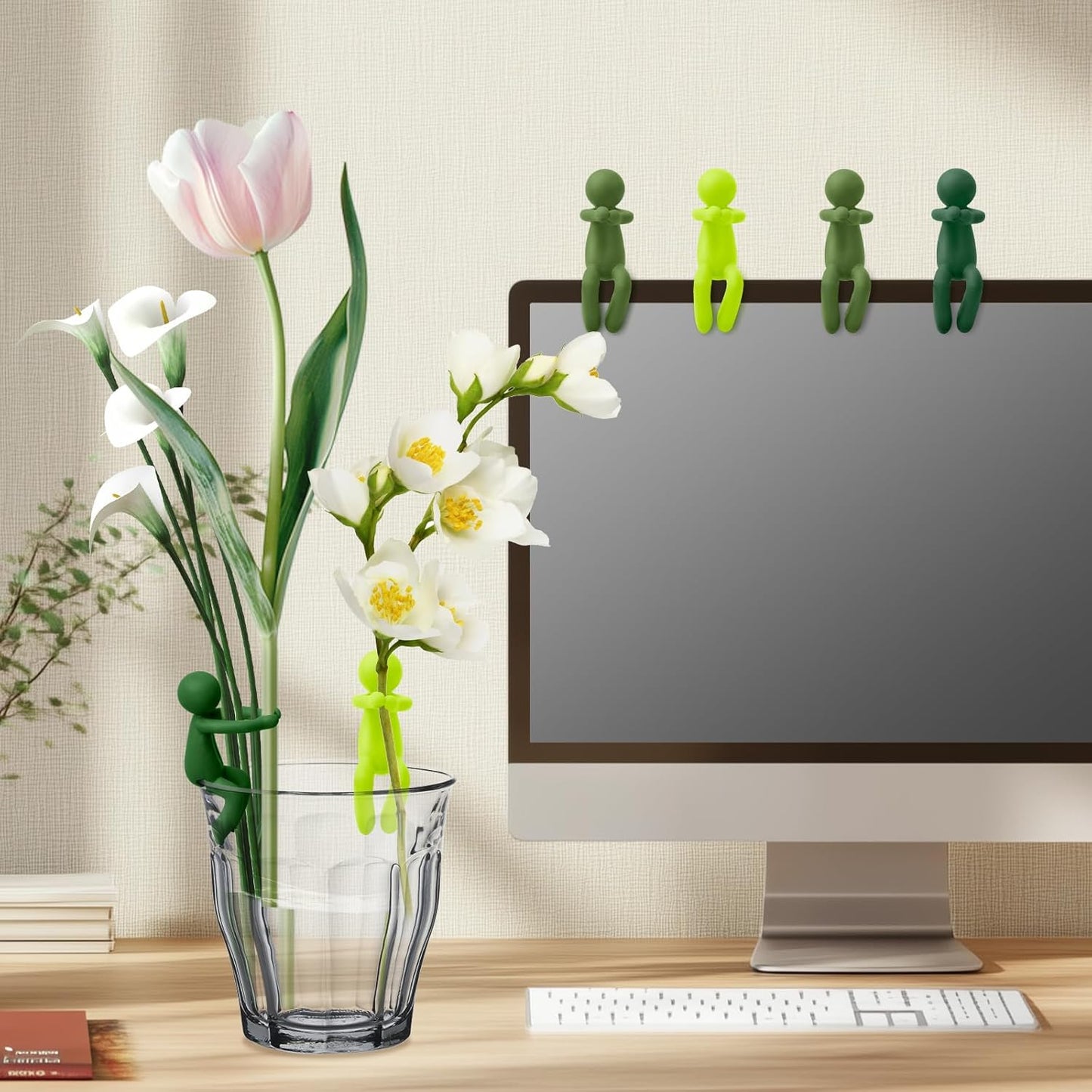 Plant Propagation Buddy, 6pcs Plant Propagation Holder, Plant Cutting Holder Plant Support for Sprouts, Plant Propagation Friends for Indoor Gardens Or for Stems, Shoots and Cuttings