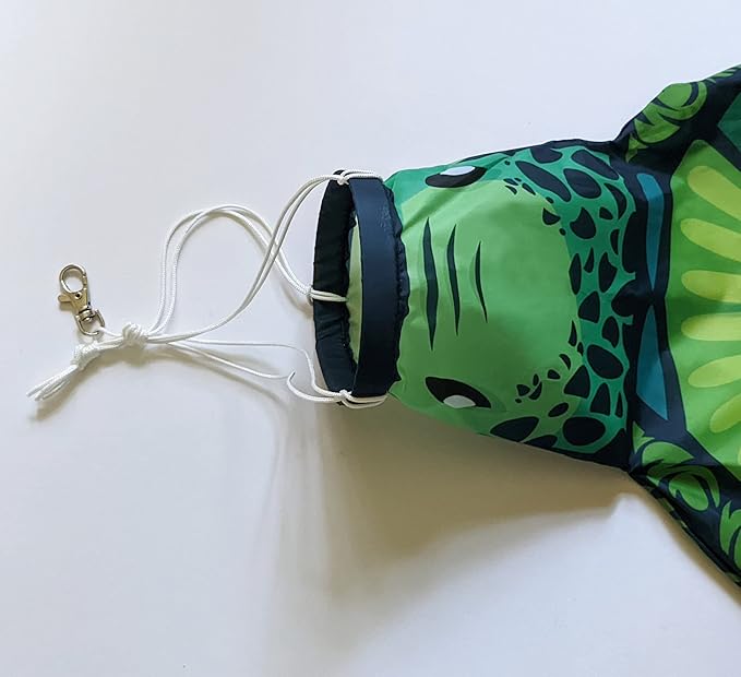 Madrona Brands Small Turtle Windsock | Durable Outdoor Hanging Decoration | Yard, Garden, Patio, Beach and More | 32 Inch