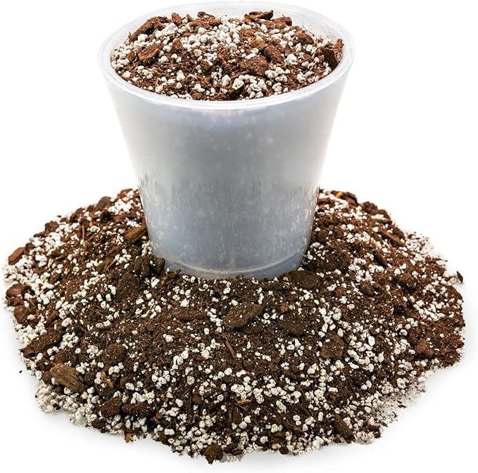 Soil Mixture for Indoor Herb Planters - Specially Blended Soil Mixture for Planting and Growing Indoor Kitchen Herbs Indoors, Indoor Herb Garden, Herb Growing Soil Mixture - 3 Quart Bag