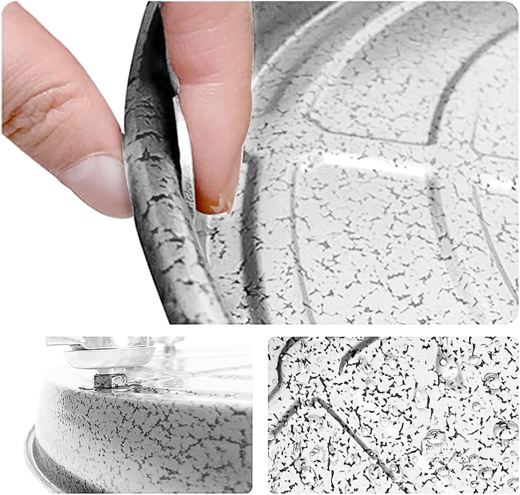 Plant Caddy with Wheels, Heavy Duty Plant Stand with Universal Wheels (16 inch, Silver)