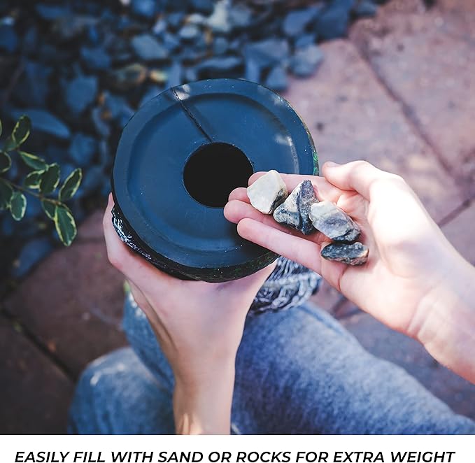 Galashield Owl Decoy to Scare Birds Away | Plastic Owls to Scare Birds Away | Owl Statue for Garden & Outdoors by Galashield [Set of 2]