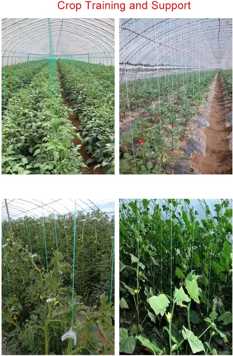 KONMAY 2.0mm Heavy Duty Nylon Garden Twine, 220 Yards Weather-Resistant and Durable Twine for Plant Support, Trellising, Gardening, DIY Crafts, and Outdoor Use