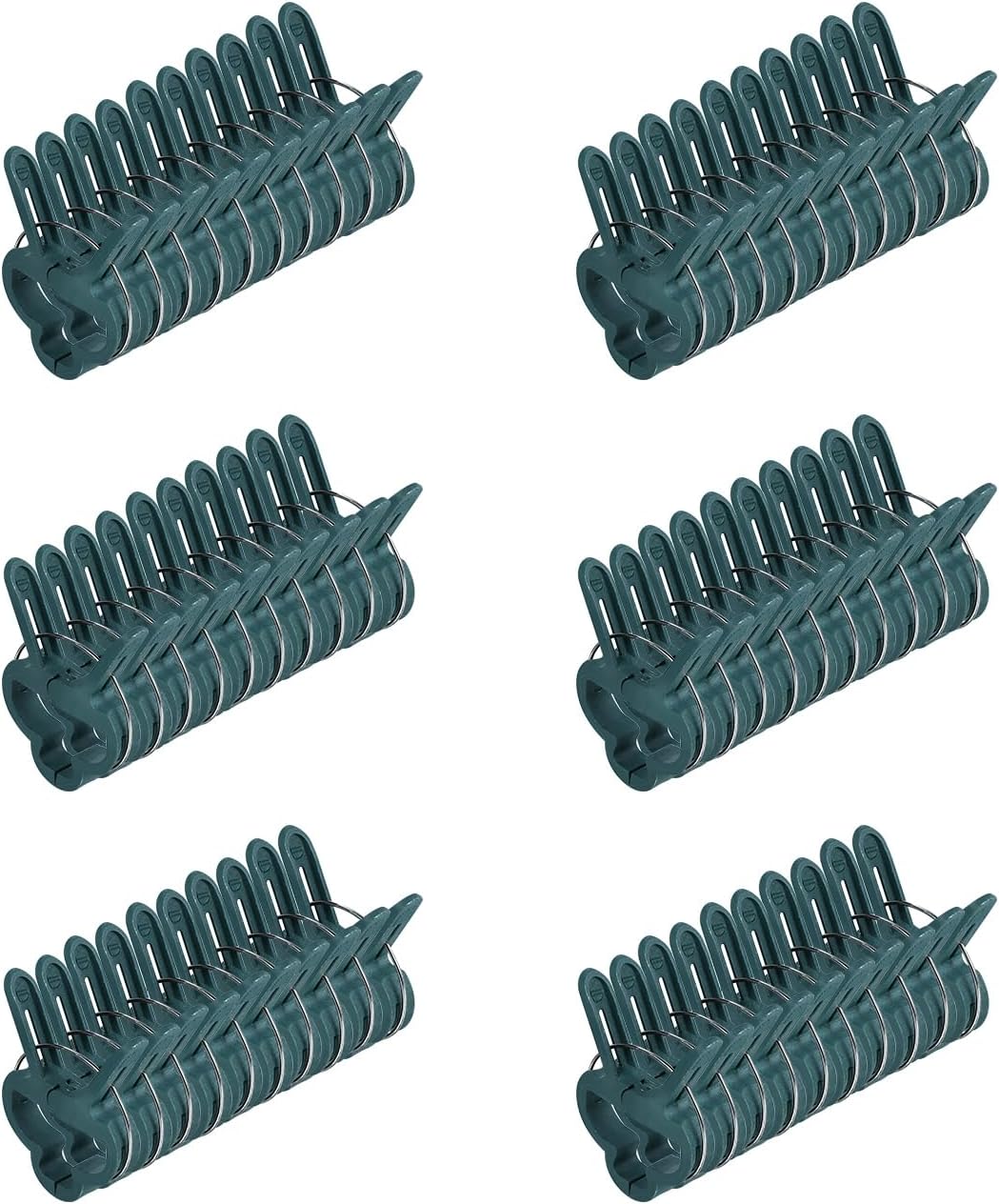 Plant Clips for Climbing Plants, Tomato Clips and Garden Clips for Vine Support, Plant Support Clips for Tomatoes and Garden use(Green, 60 Small)