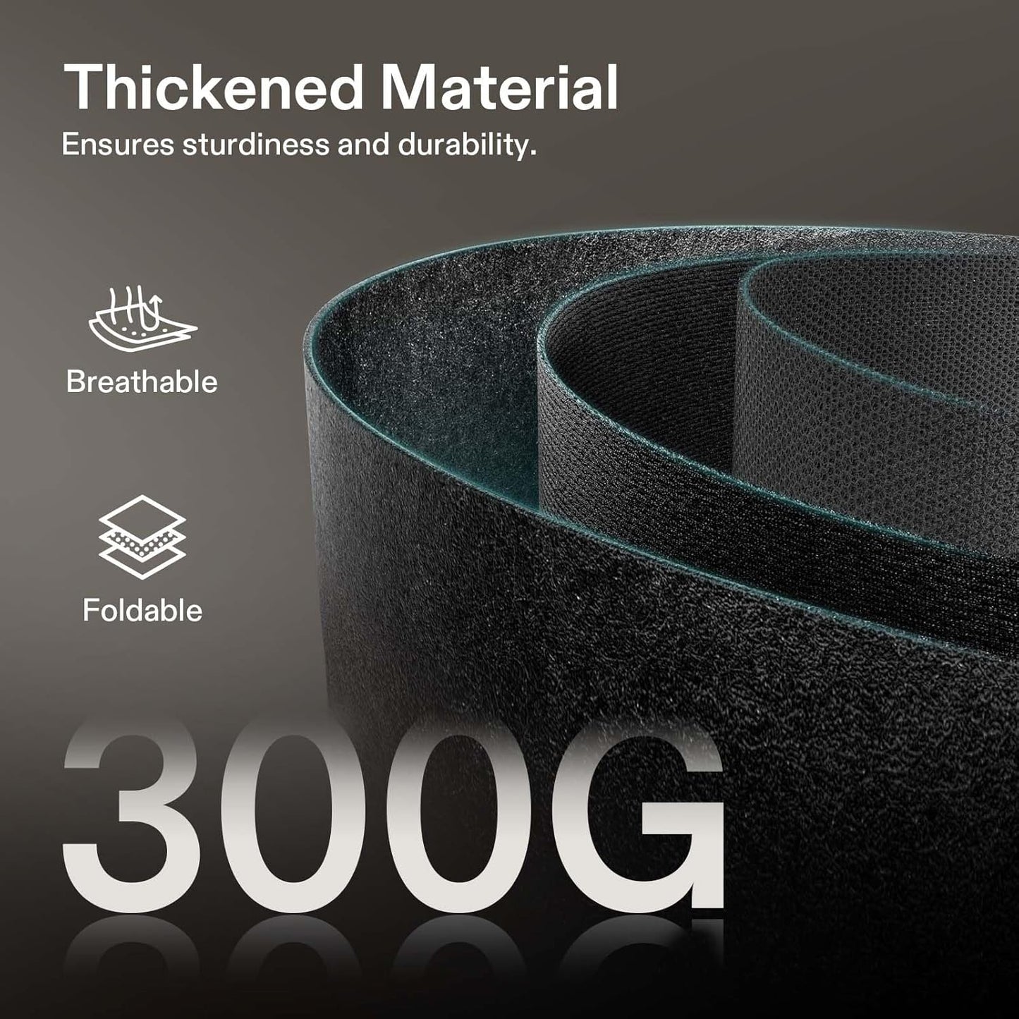 VIVOSUN 10-Pack 3 Gallon Grow Bags, Reinforced Planter Fabric Pots for Gardening Black