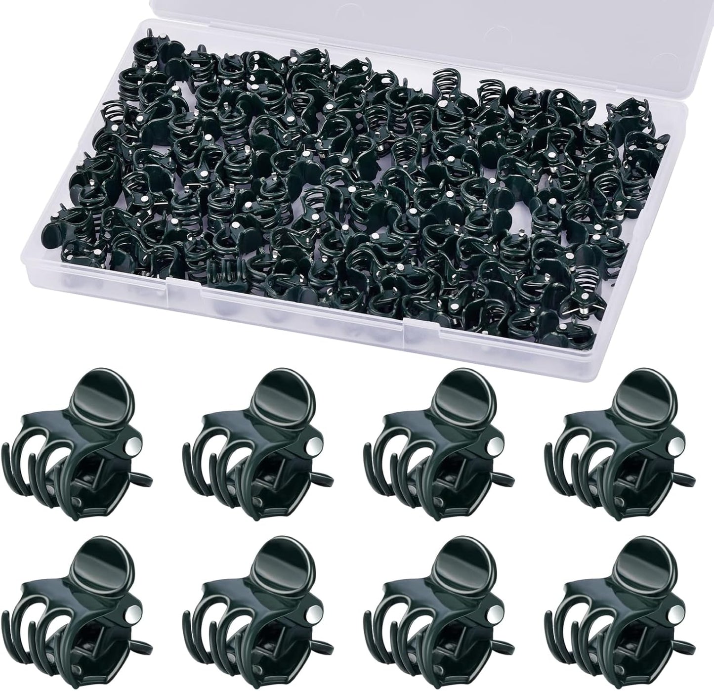 Orchid Clips, ARRITZ 100pcs Garden Plant Clips for Vines Flowers Keep Stems Vines Flowers Grow Upright