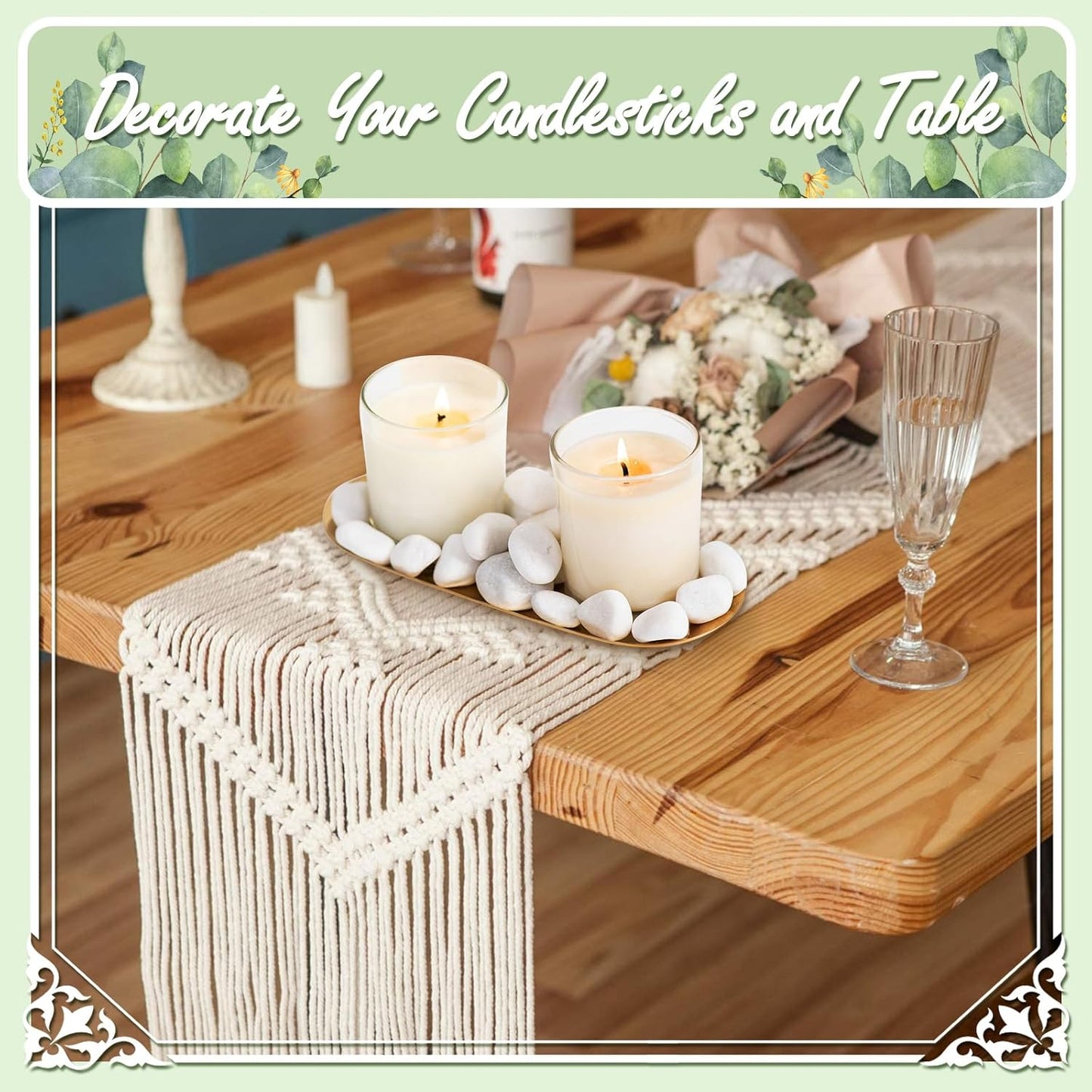 20lbs White Natural River Rocks, Polished Pebbles for Plants Garden, 1-2 inch Decorative White Stones, Ideal for Fish Tank, Vases, Crafting, Home Decor and Garden Landscaping Rocks,White