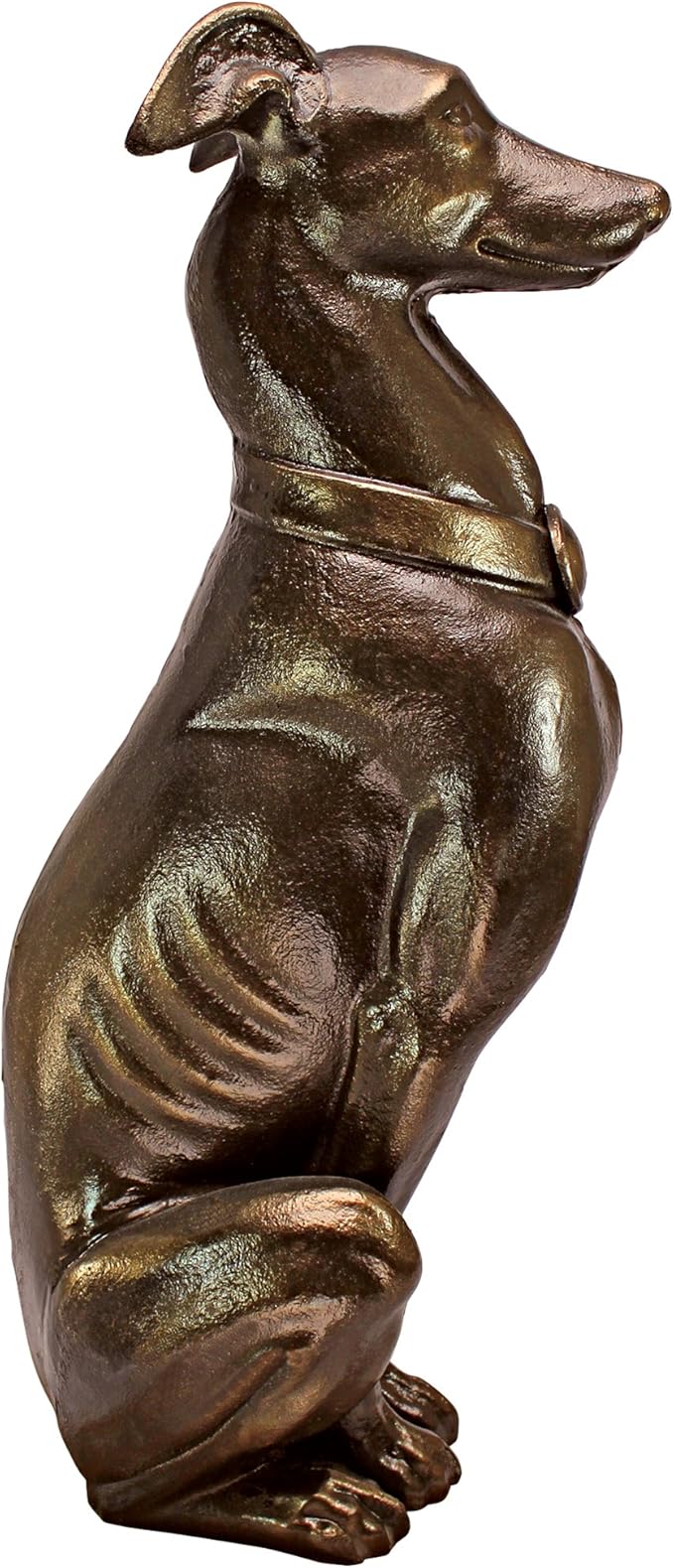 Design Toscano Greyhound Sentinel Cast Iron Dog Statue