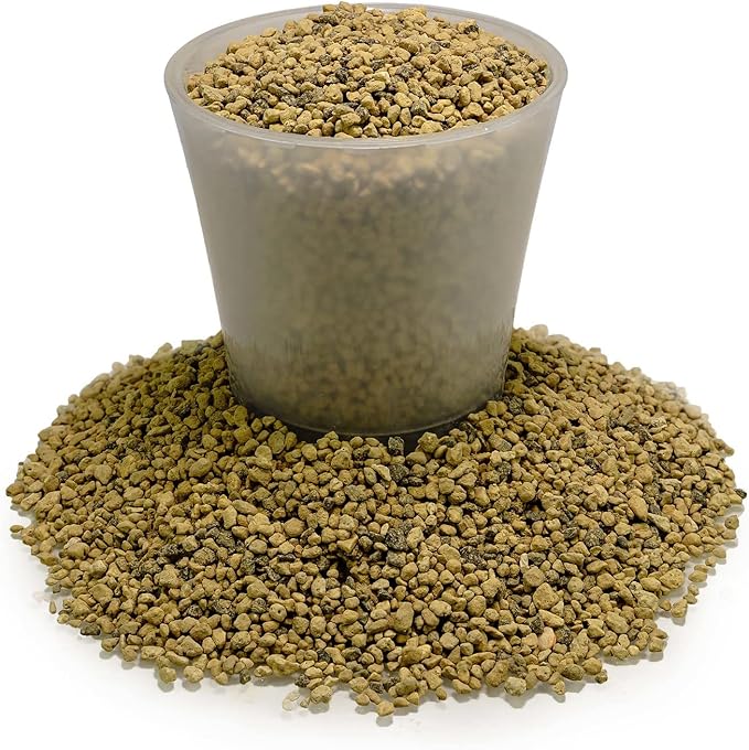 Pure Hard Akadama for Bonsai/Succulent Soil - (3mm-6mm) Small Grain for Cactus, Bonsai Plants Soil Amendment, Prevent Over Water, Provides Optimal Water Retention, Fast Drainage (2 Quart)