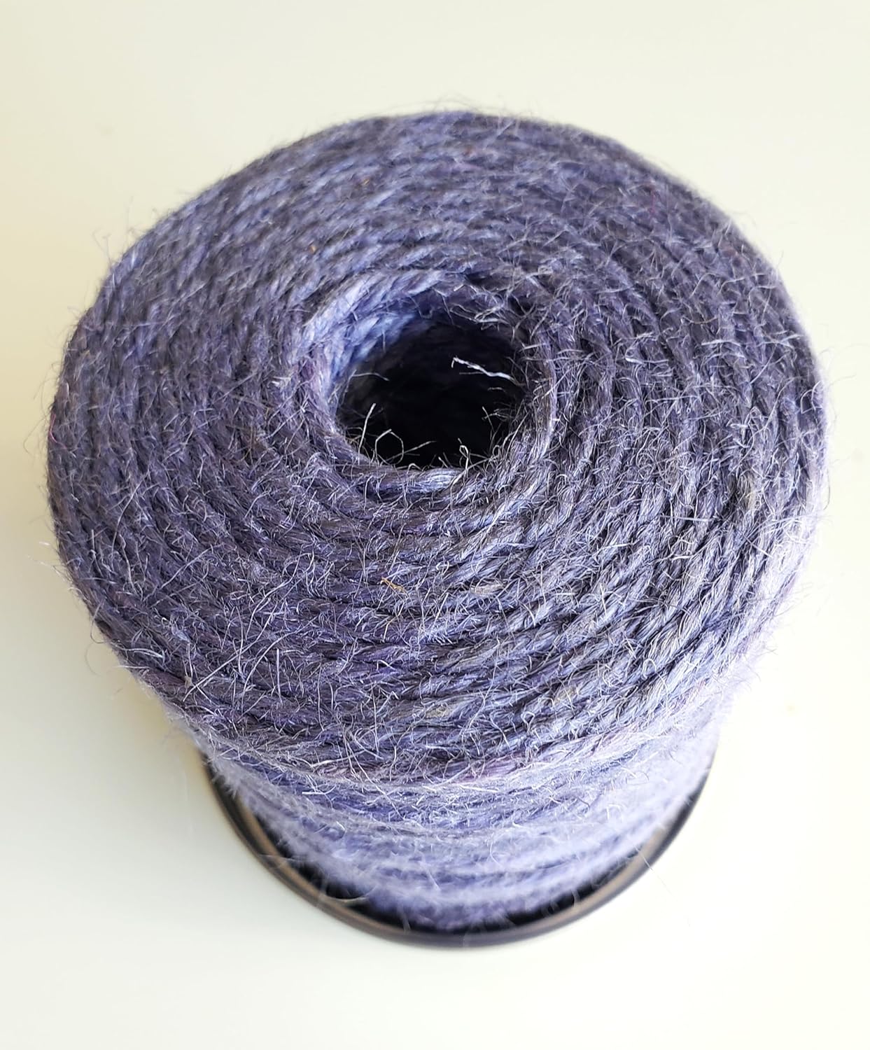 NUTSCENE Iconic Tin (Tin ‘O’ Twine) with Their Heritage Scottish Jute Twine and Hole in Top for Easy Dispensing. 14+ Colors to Choose from. 164 Yards. (Lilac)
