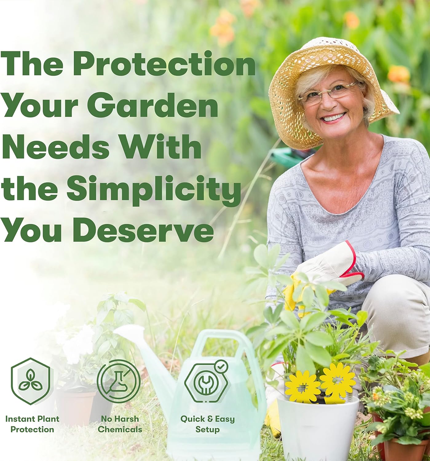 BugMD Sticky Bug Traps (12 Pack) - Indoor Fruit Fly Killer, Fungus Gnat Killer, Plant sticky traps for Bugs, Yellow Sticky Fly Traps for Plants, Gnat for Plants, Odorless