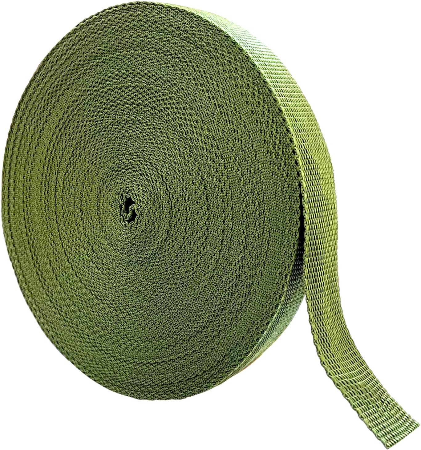 80 Feet Tree Tie Strap 1 Inch Tree Support Ties 1,980Lbs Strength Green Staking and Guying Material Plant Tie Garden Tie Green Tree Tie Rope for Outdoor Use, Straightening Supplies
