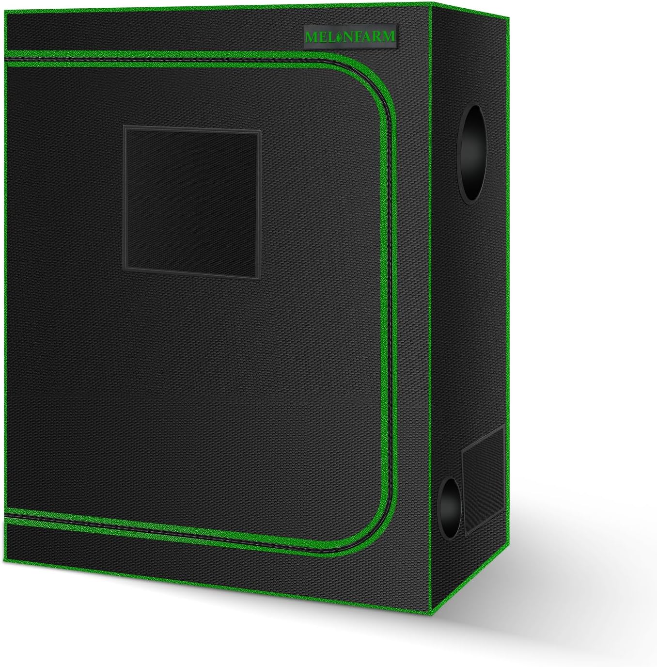 MELONFARM Small Grow Tent for Aerogarden，32”x24”x28” ，Hydroponics Growing System ，Highly Reflective 600D Diamond Mylar Canvas with Ventilation window and Floor Tray for Hydroponic Indoor Plant Growing