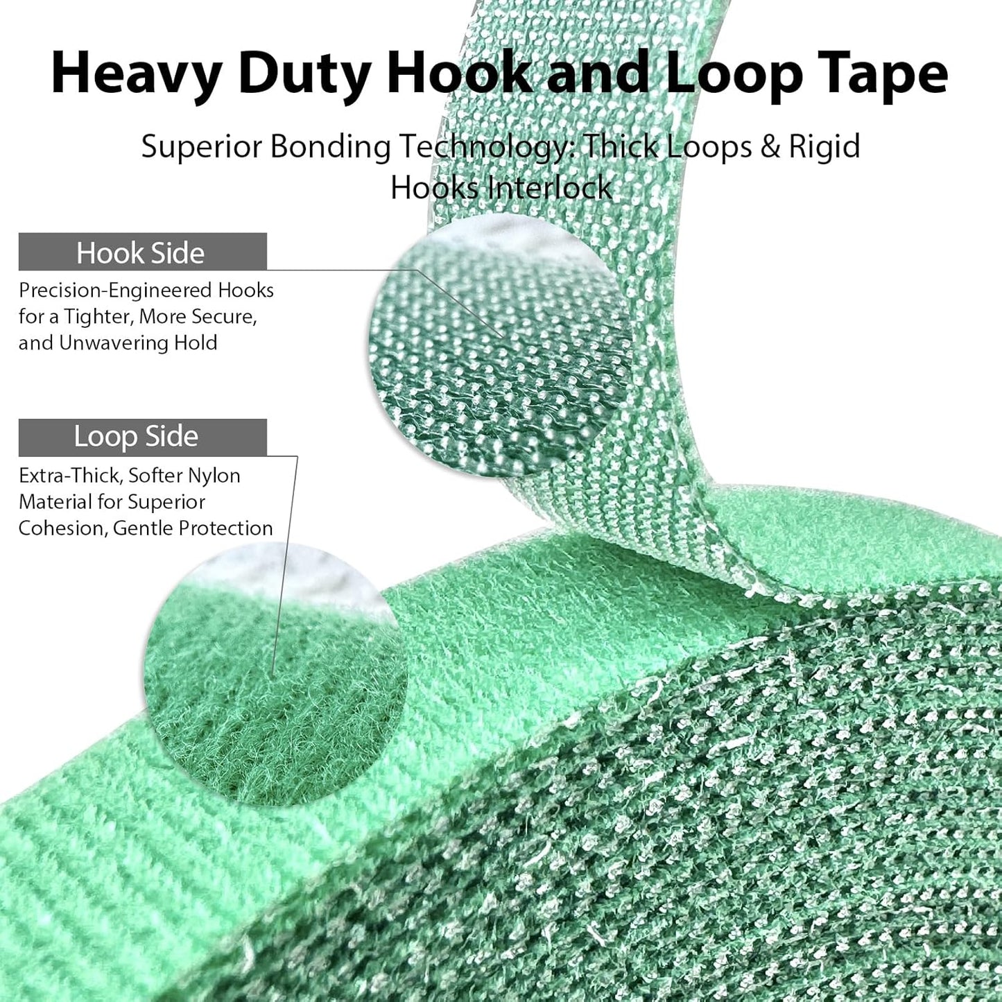 Reusable Plant Ties for Climbing Plants,Plan Straps,Nylon Plant Tape Strap Gardening Tips,Tomato Plant Support,Garden Wire Ties for Cables(50 Foot X 0.47 Inch)