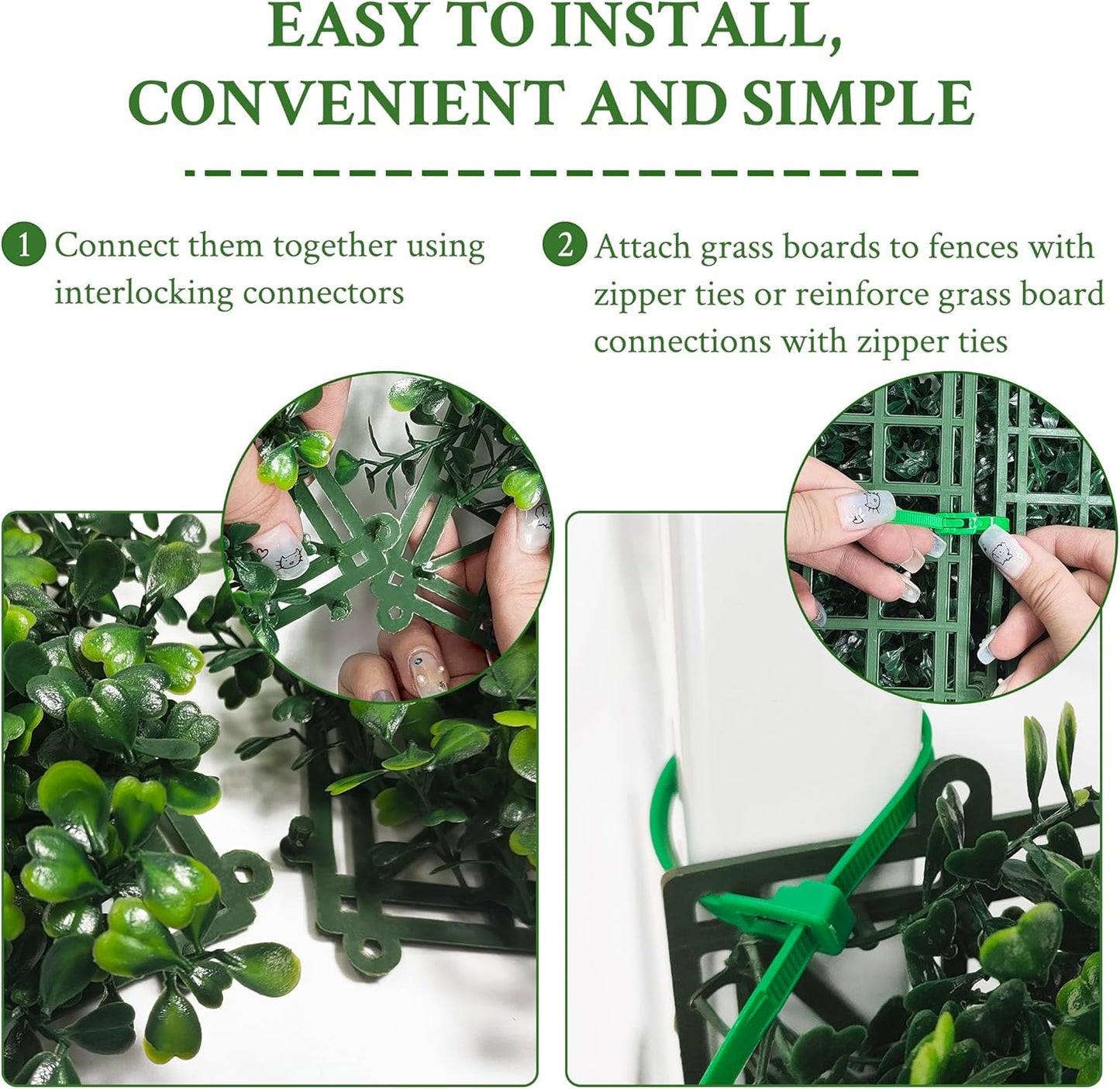 Artificial Ivy Privacy Fence Screen:48"x 128" (43 SQFT) 4-Layer Leaf UV-Anti Faux Greenery Boxwood Backdrop Ivy Vine Leaf Fence Panels for Outdoor, Indoor, Garden,Backyard and Decor