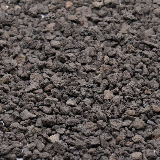 Volcanic Rock for Plants. Black Color Lava Rock. 1/5 Inch - 10 lbs for Potting Soil, Succulents, Pots, Plants, Gardening, Indoor, Crafting, Vase Fillers (Mini, Horticultural - Black Lava, 10)