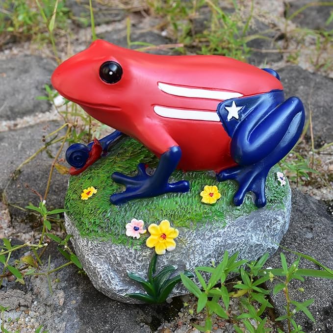 Puerto Rico Souvenirs, Puerto Rican Coqui with Sound, National Symbol of Puerto Rico Decorations Gifts, Novelty Puerto Rican Theme Sculpture Coqui Signs Frog Figurine, Battery Not Included