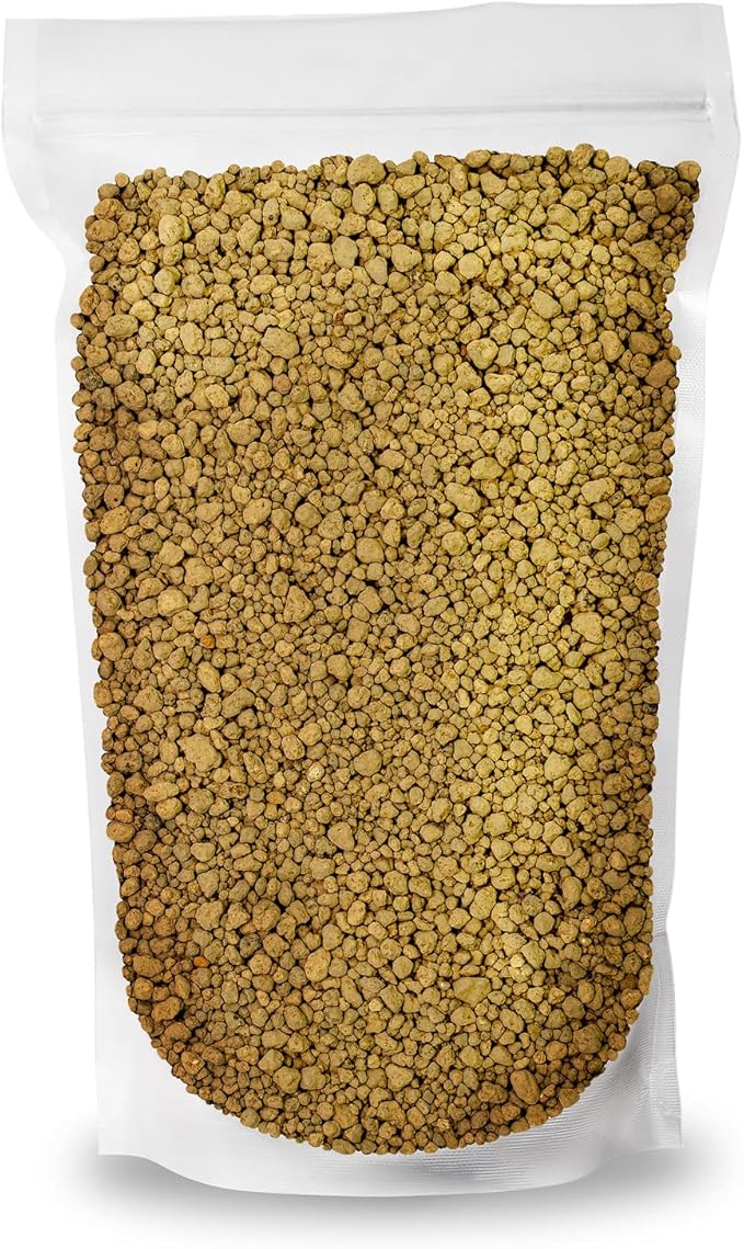 Japanese Hyuga Pumice - 20 Quart - Premium Additive for Orchid & Bonsai Tree Soil |Professional Imported Sifted and Ready to Use (4 Bags of 5 Quart)