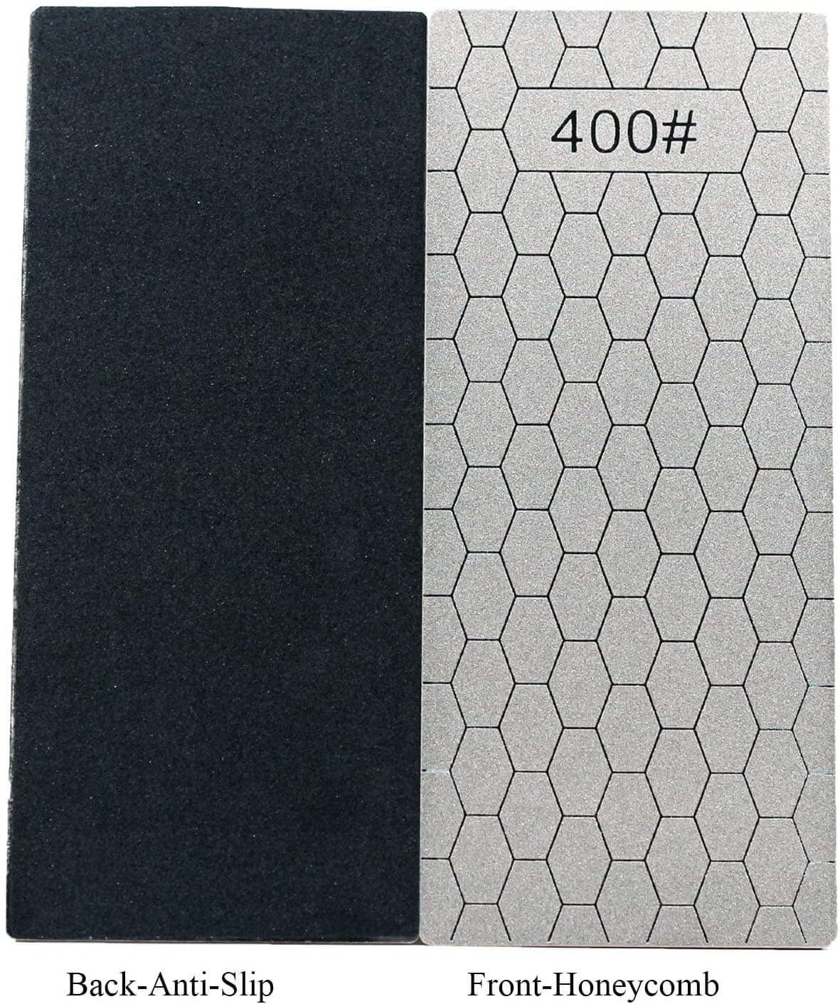 4 Pieces Diamond Sharpening Stone Set,Diamond Lapping Plate Coarse/Medium/Fine Grit Sharpener,400/600/1000/1200 Grit