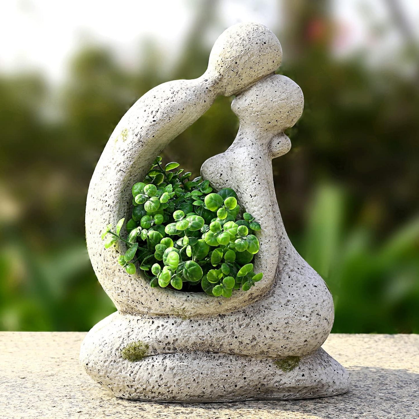 Unique Planters for Indoor Outdoor Plants Head Face Planter Pot Large Succulent Planters Flower Vase with Drainage Hole Around You