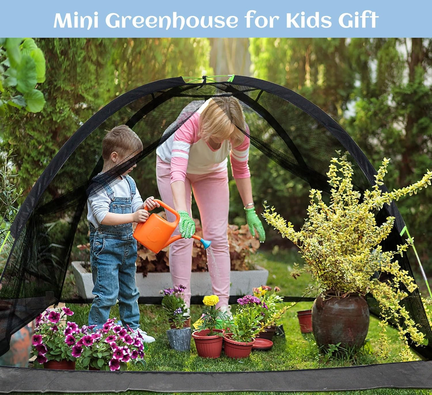 Crop Cages for Garden 12X9X4.4FT - Reusable Mesh Plant Cover for Outdoor Raised Garden Bed Protection Sun Shade & Bird Netting for Fruits/Vegetables and Bushes