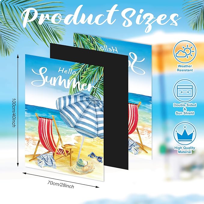 Mixweer 12 Pack 28 x 40" Large Seasonal Garden Flags for Outside Seasonal Lawn Yard Outdoor Flags Set Polyester Double Sided for Holiday Christmas Festive Decorations