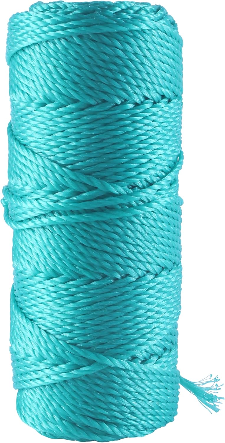 KONMAY 2.0mm Heavy Duty Nylon Garden Twine, 220 Yards Weather-Resistant and Durable Twine for Plant Support, Trellising, Gardening, DIY Crafts, and Outdoor Use