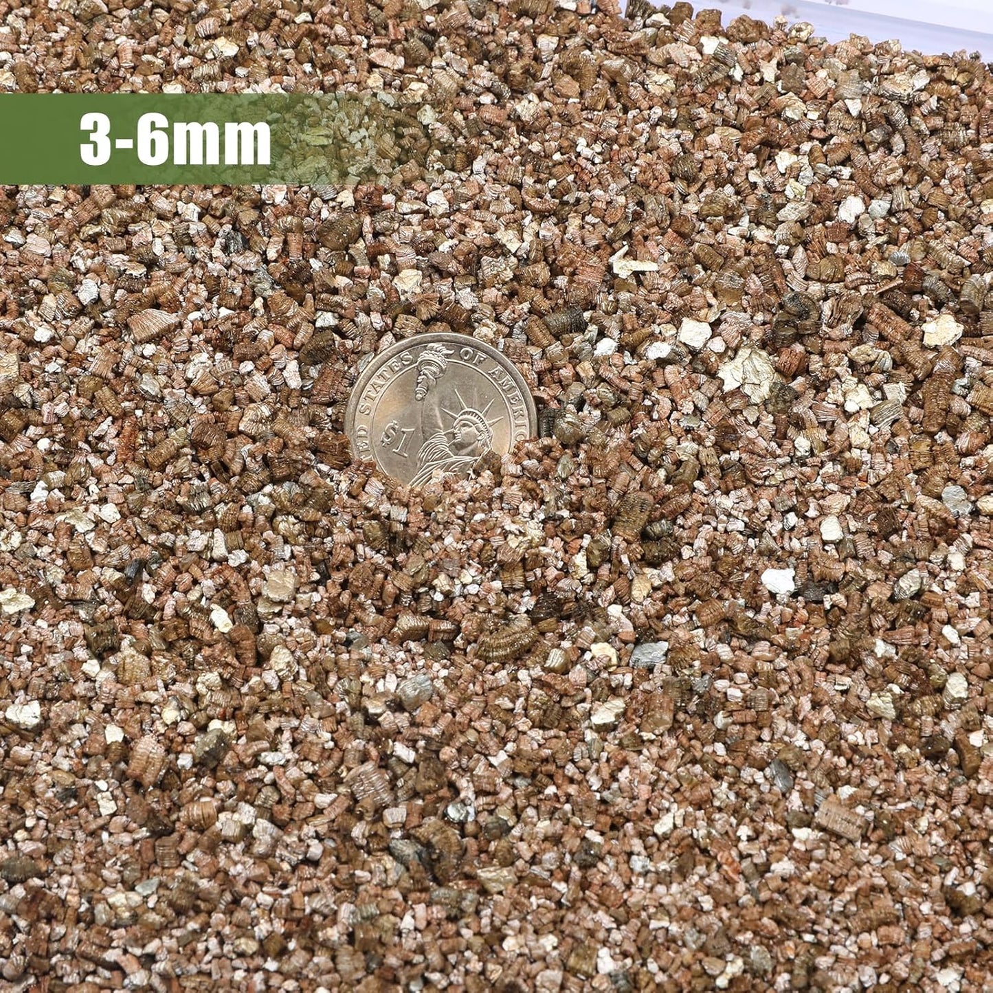 Vermiculite for Gardening 1qt, Horticultural Sand Perfect for Seed Starter or Propagation by Cutting, Soil Addictive for Aeration and Moisture Retention
