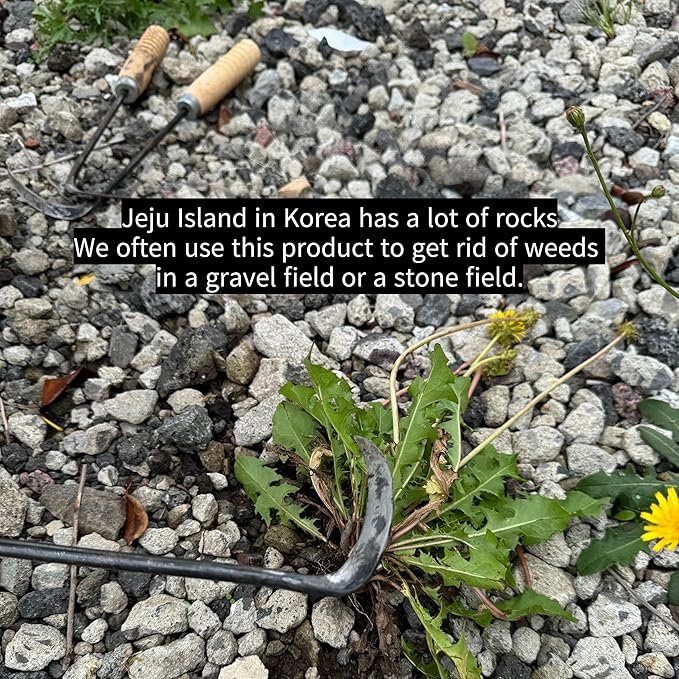 Korean Weed Puller Tool,Root Removal,Garden Weeder for Lawn&Flower Bed Maintenance,Portable Garden Weeder Tool,For Hand Weeder Puller for Vegetable Gardening Backyard Farm Planting Weeding Tool