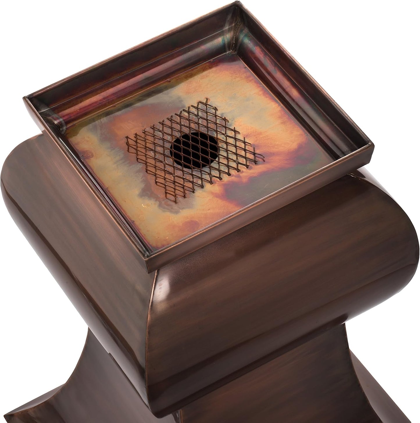 H Potter Tall Planter Large Outdoor Copper Decorative Planters Indoor Flower Garden Urn