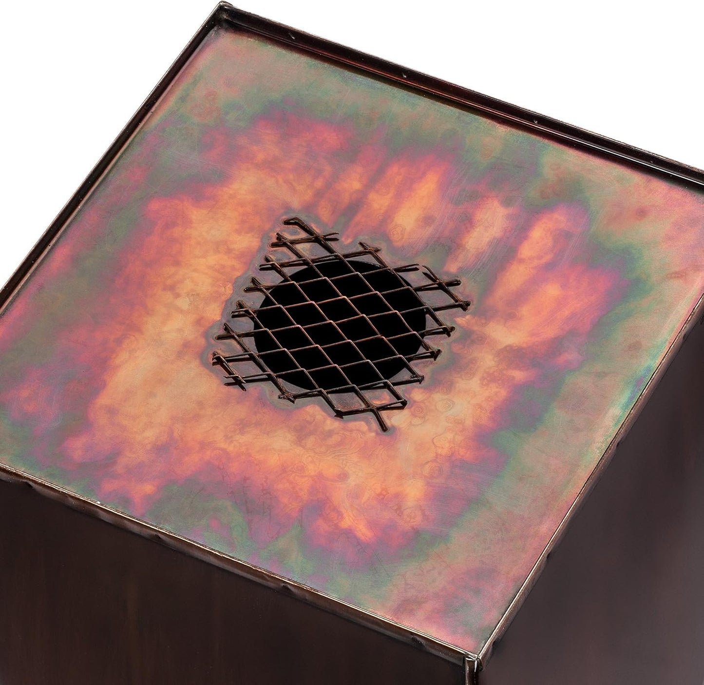 H Potter Tall Planter Antique Copper Patio Deck Indoor Outdoor Garden Flower Planters Set of 2