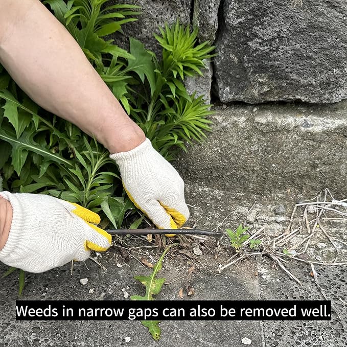 Korean Weed Puller Tool,Root Removal,Garden Weeder for Lawn&Flower Bed Maintenance,Portable Garden Weeder Tool,For Hand Weeder Puller for Vegetable Gardening Backyard Farm Planting Weeding Tool