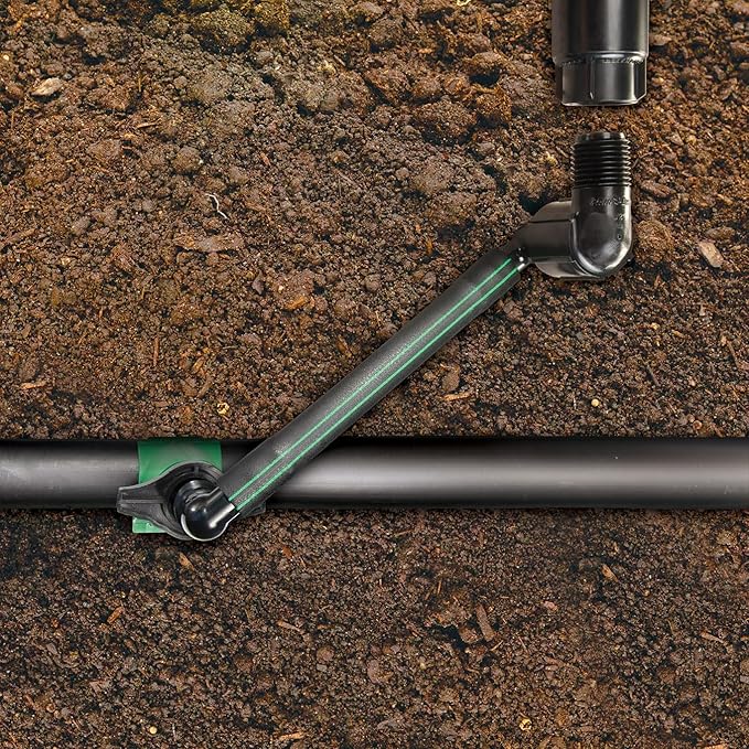 Rain Bird SA5 EZ Pipe Swing Assembly, 1/2" Male Pipe Thread x 1/2" Male Pipe Thread, 6" Long