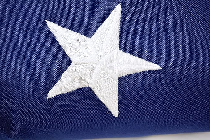 FlagSource FMAA Certified PolyExtra Polyester American Flag with Embroidered Stars and Sewn Stripes, Made in the USA, 8x12'