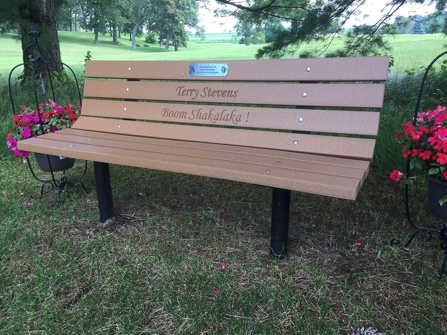 Memorial Park Bench